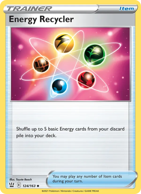 Energy Recycler Battle Styles 124/163