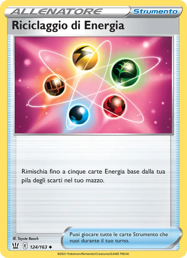 Riciclaggio di Energia Stili di Lotta 124/163