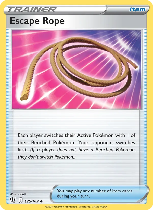 Escape Rope Battle Styles 125/163
