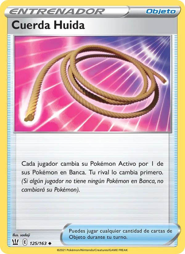Cuerda Huida Estilos de Combate 125/163
