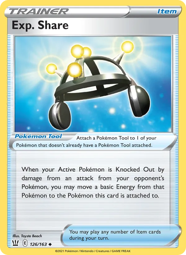 Exp. Share Battle Styles 126/163
