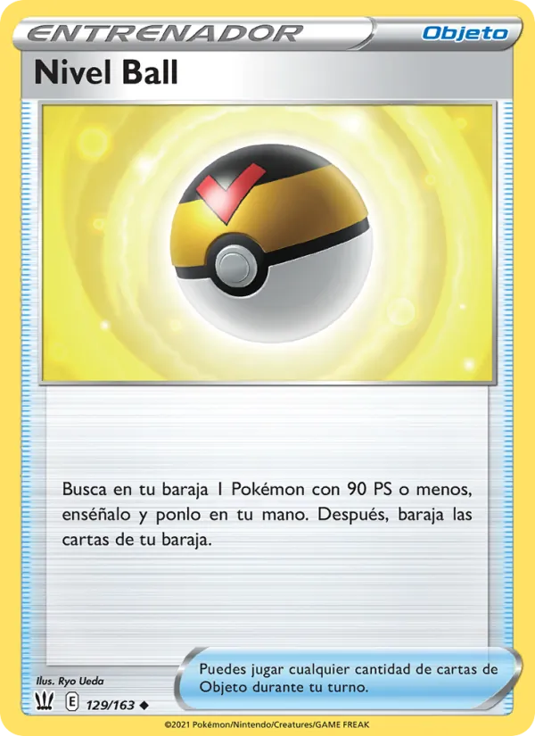 Nivel Ball Estilos de Combate 129/163