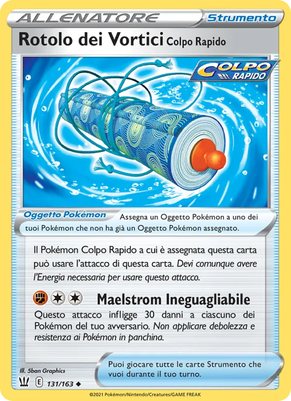 Rotolo dei Vortici Colpo Rapido Stili di Lotta 131/163