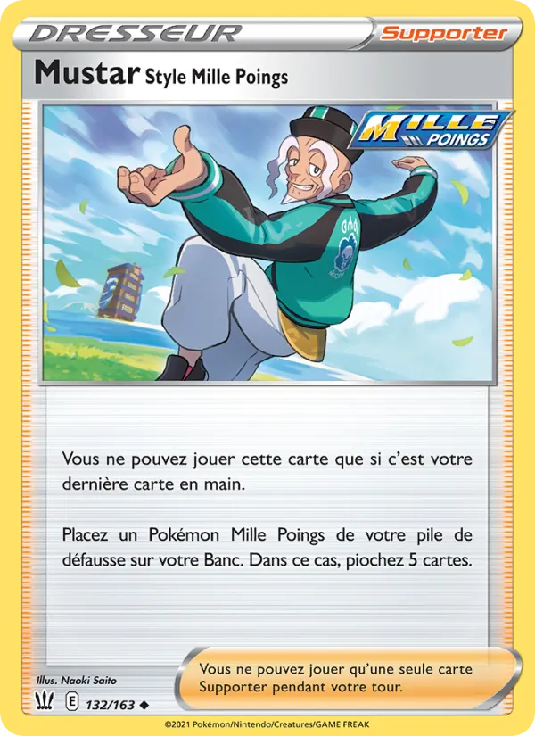 Mustar Style Mille Poings Styles de combat 132/163