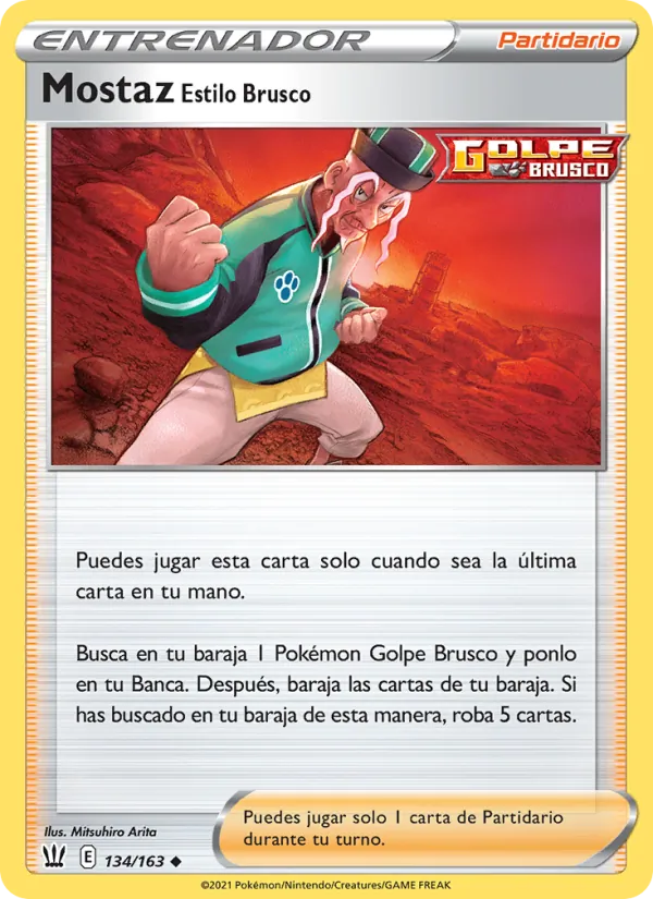Mostaz Estilo Brusco Estilos de Combate 134/163