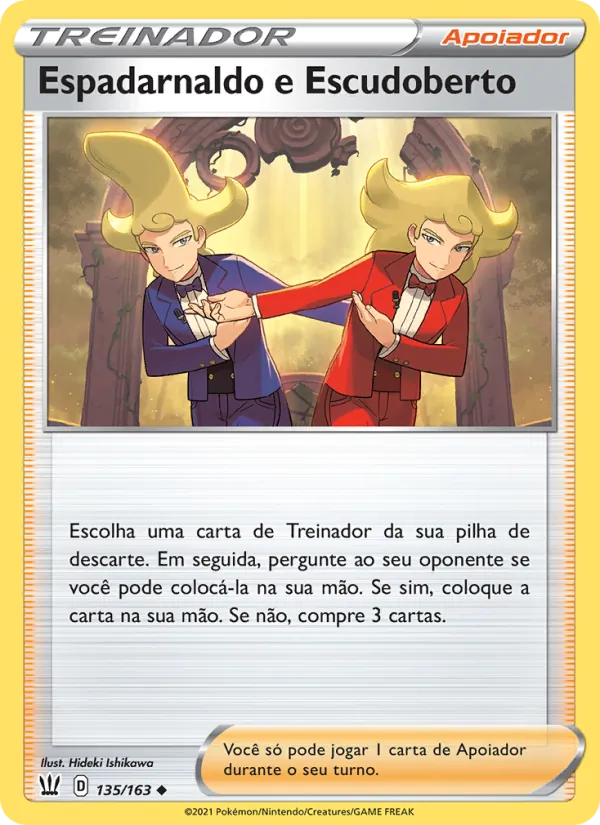 Espadarnaldo e Escudoberto Estilos de Batalha 135/163