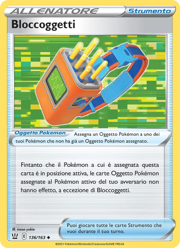 Bloccoggetti Stili di Lotta 136/163