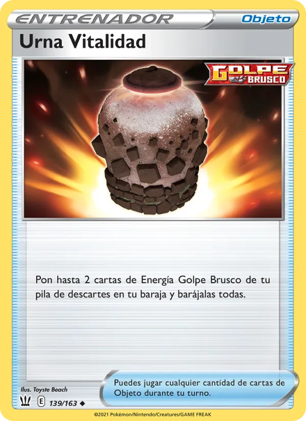 Urna Vitalidad Estilos de Combate 139/163