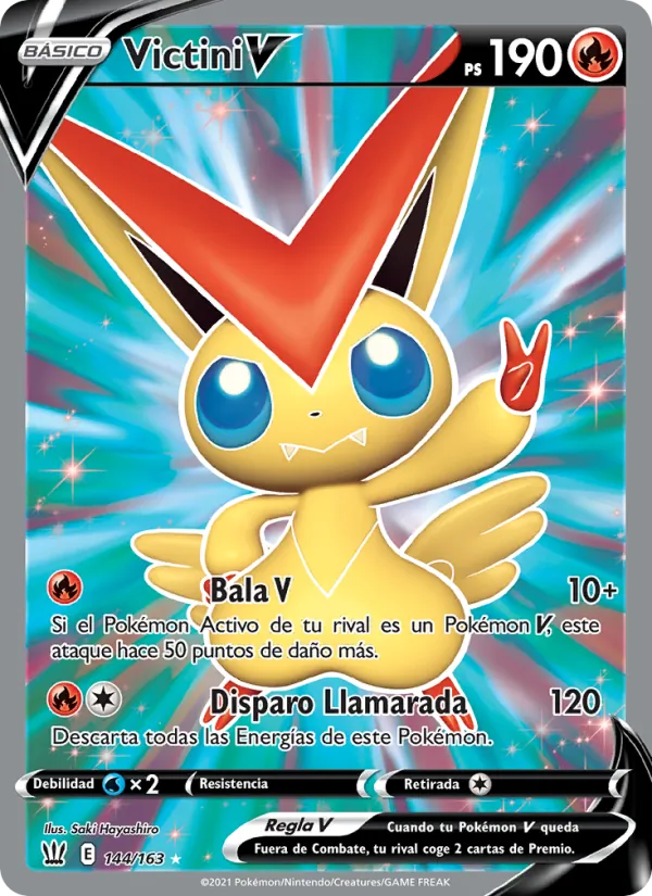 Victini V Estilos de Combate 144/163