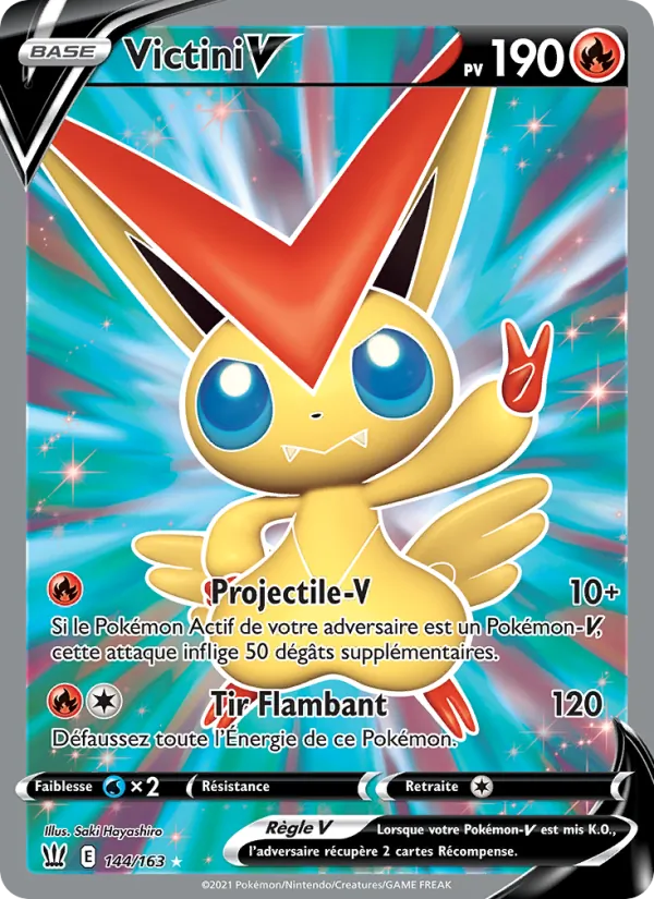 Victini V Styles de combat 144/163