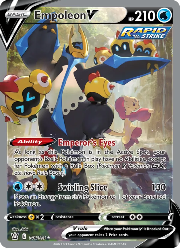 Empoleon V Battle Styles 146/163