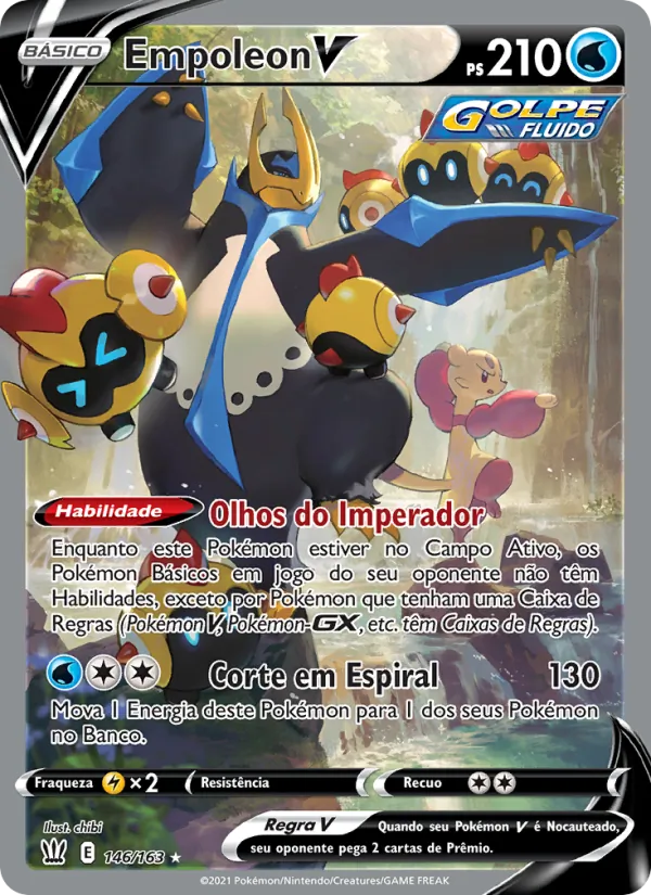 Empoleon V Estilos de Batalha 146/163