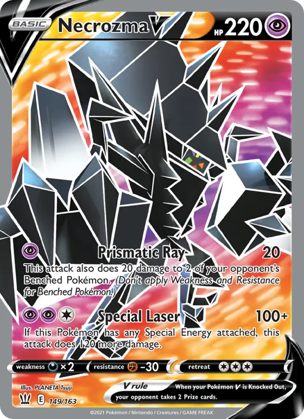 Necrozma V Estilos de Batalha 149/163