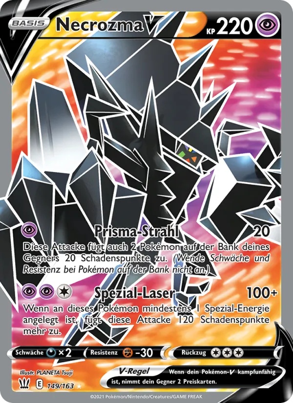 Necrozma V Kampfstile 149/163