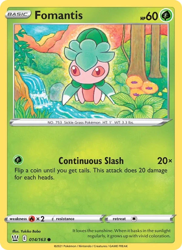 Fomantis Battle Styles 14/163