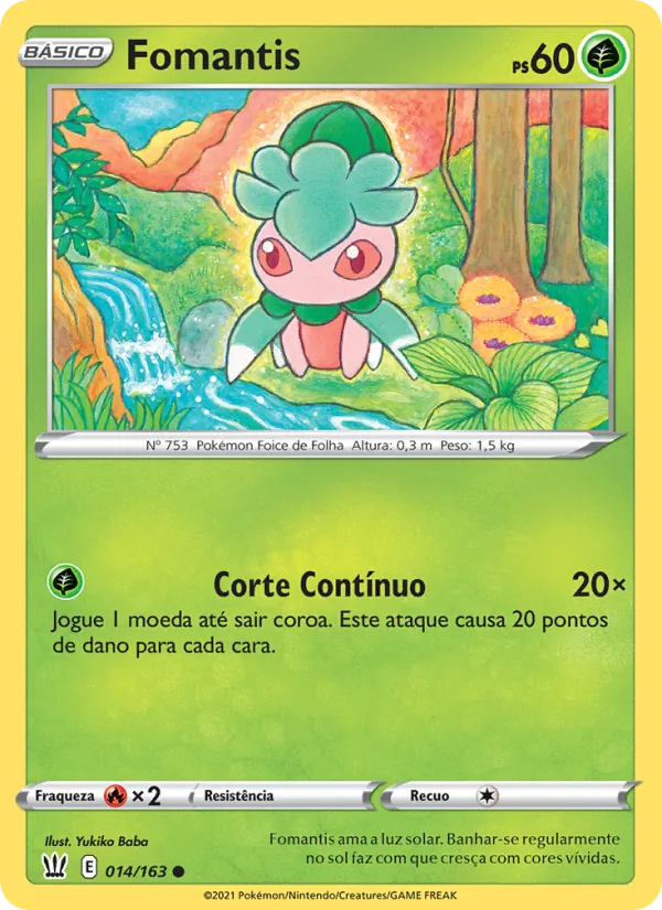 Fomantis Estilos de Batalha 14/163