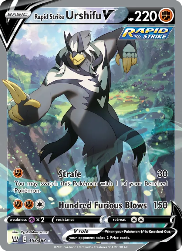 Rapid Strike Urshifu V Battle Styles 153/163