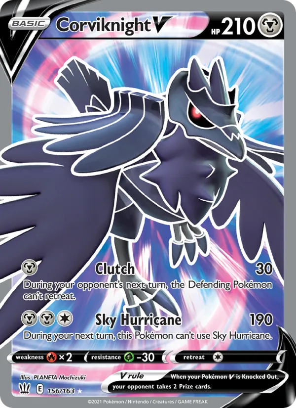 Corviknight V Battle Styles 156/163