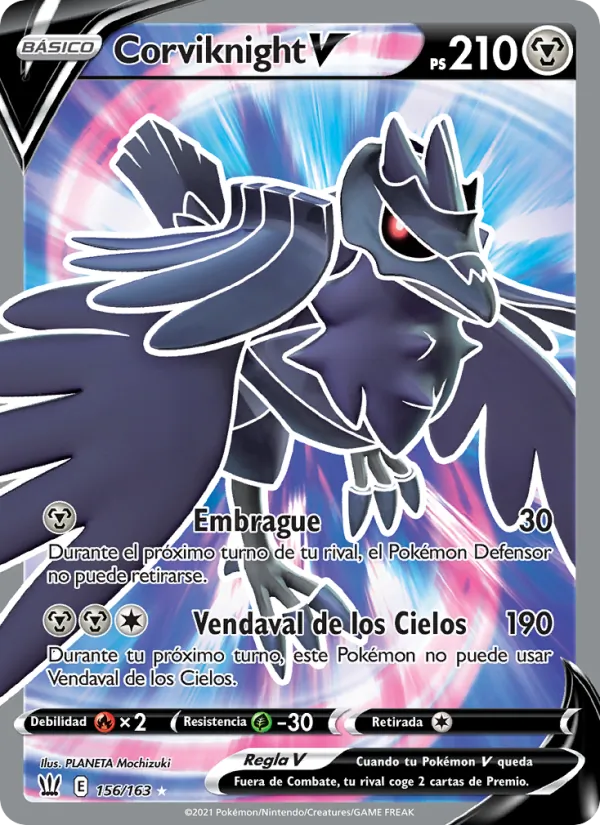 Corviknight V Estilos de Combate 156/163
