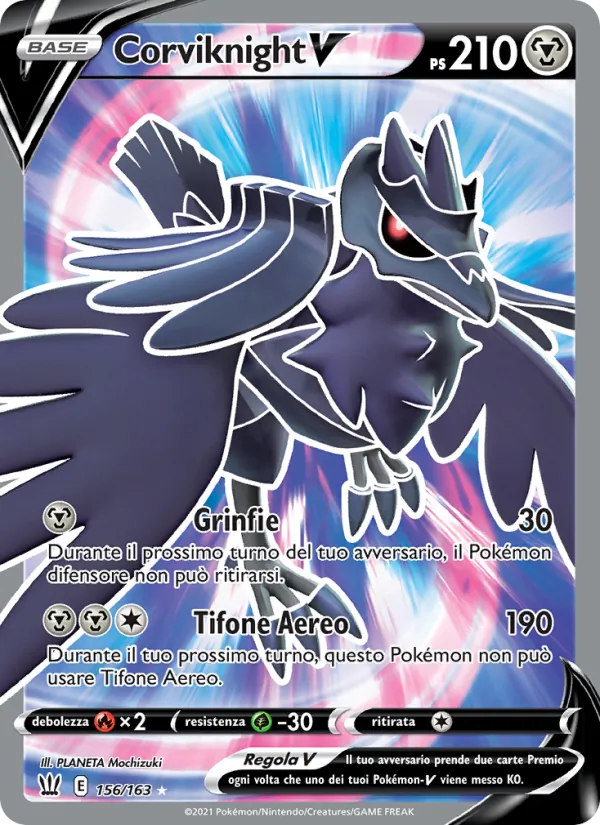 Corviknight V Stili di Lotta 156/163