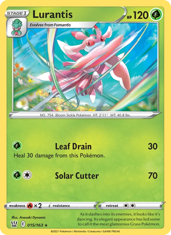 Lurantis Battle Styles 15/163