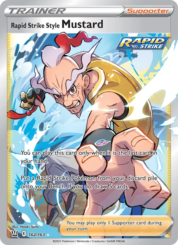 Rapid Strike Style Mustard Battle Styles 162/163