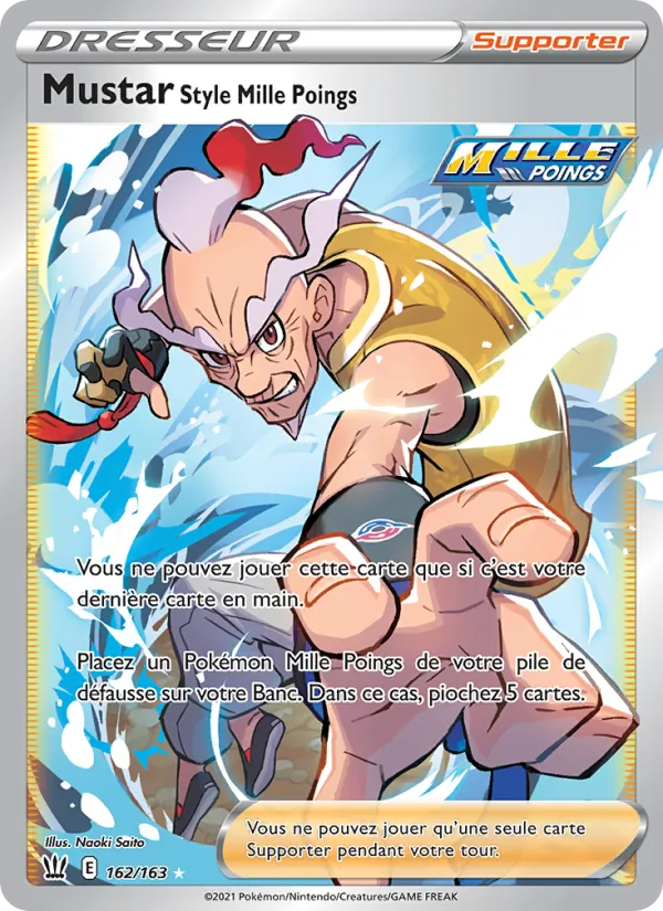Mustar Style Mille Poings Styles de combat 162/163