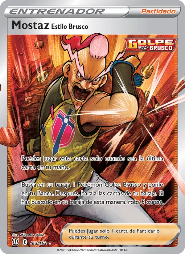 Mostaz Estilo Brusco Estilos de Combate 163/163