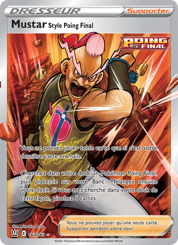 Mustar Style Poing Final Styles de combat 163/163