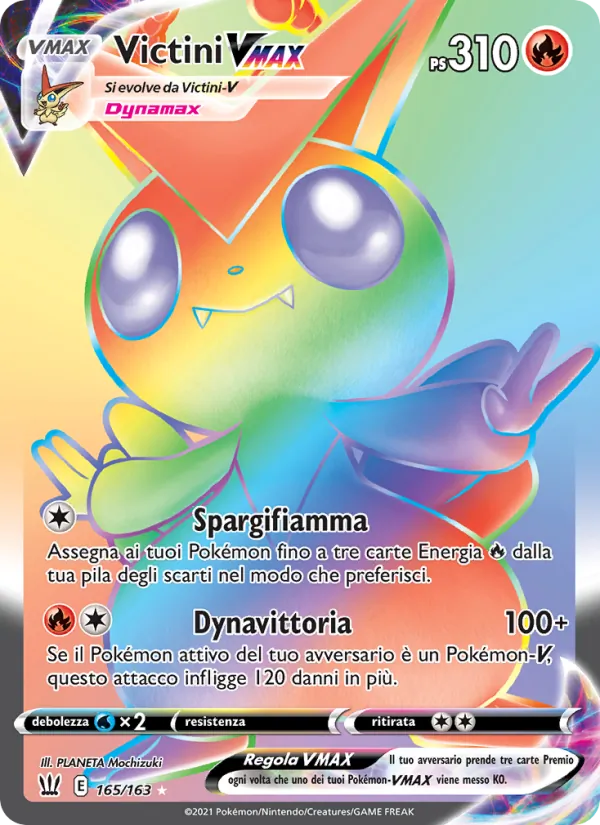 Victini VMAX Stili di Lotta 165/163