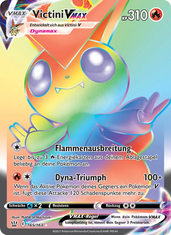 Victini VMAX Kampfstile 165/163