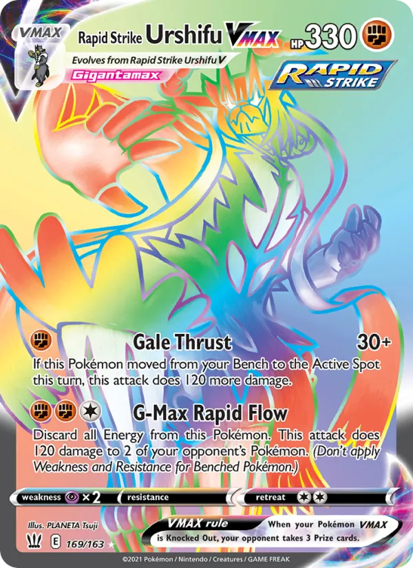 Rapid Strike Urshifu VMAX Battle Styles 169/163
