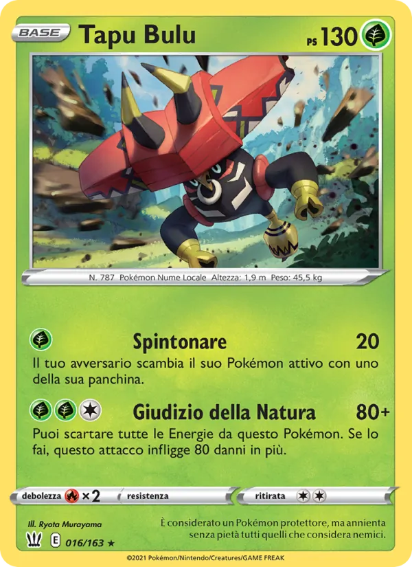 Tapu Bulu Stili di Lotta 16/163
