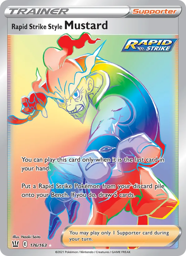Rapid Strike Style Mustard Battle Styles 176/163