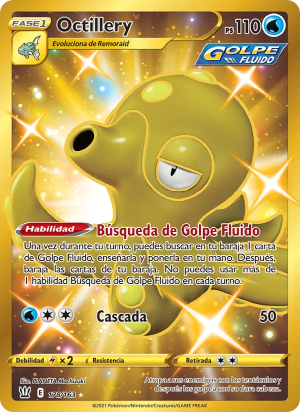 Octillery Estilos de Combate 178/163