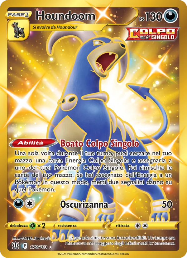 Houndoom Stili di Lotta 179/163