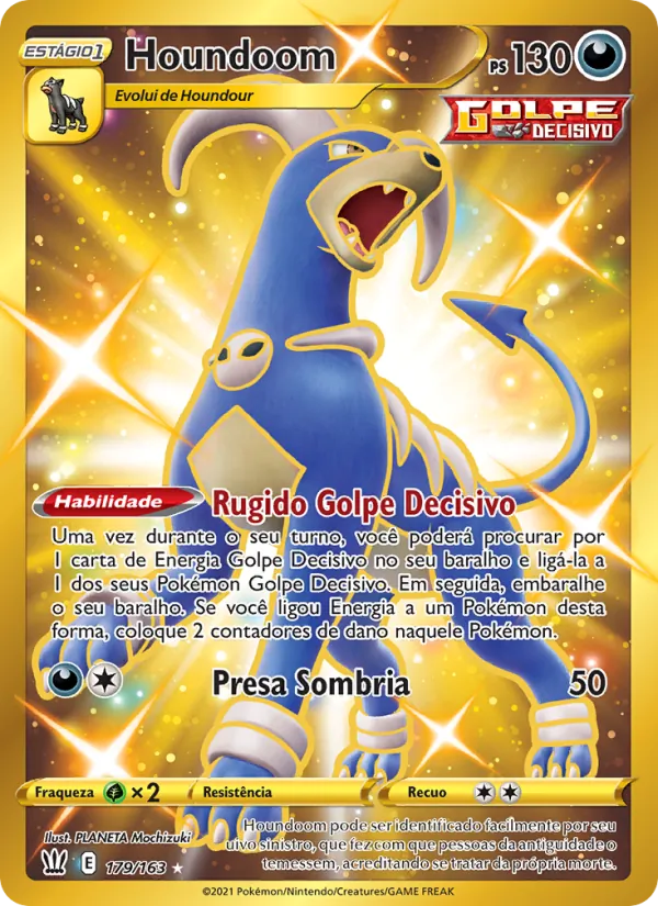 Houndoom Estilos de Batalha 179/163