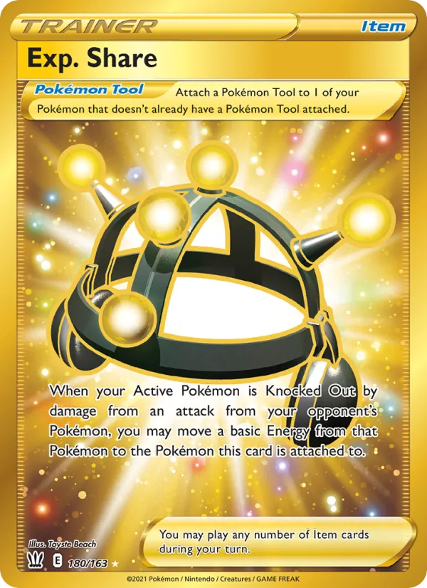 Exp. Share Battle Styles 180/163