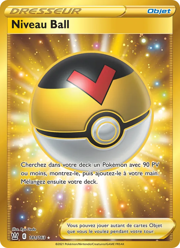 Niveau Ball Styles de combat 181/163