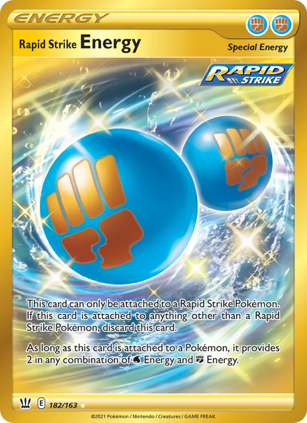 Rapid Strike Energy Battle Styles 182/163