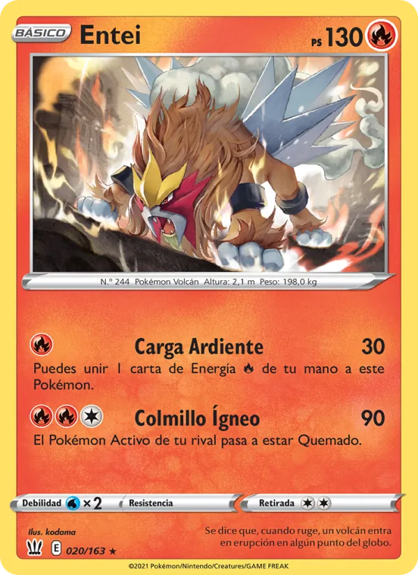 Entei Estilos de Combate 20/163