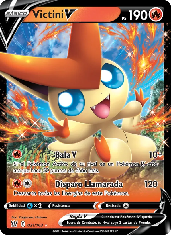 Victini V Estilos de Combate 21/163