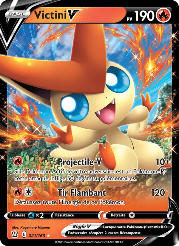 Victini V Styles de combat 21/163