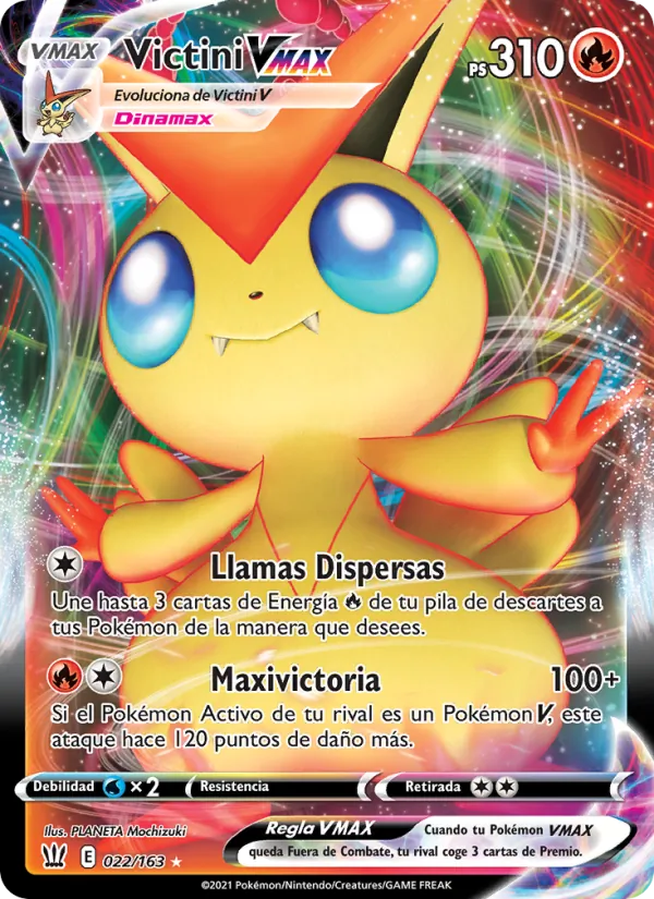 Victini VMAX Estilos de Combate 22/163