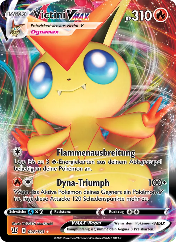 Victini VMAX Kampfstile 22/163