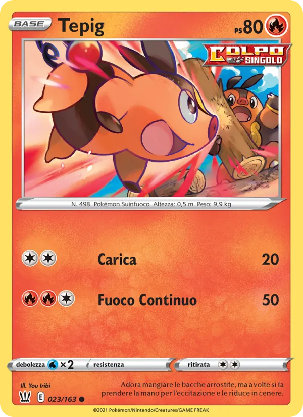 Tepig Stili di Lotta 23/163
