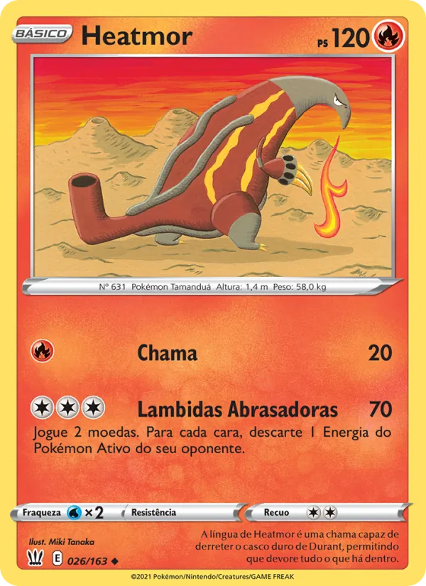 Heatmor Estilos de Batalha 26/163