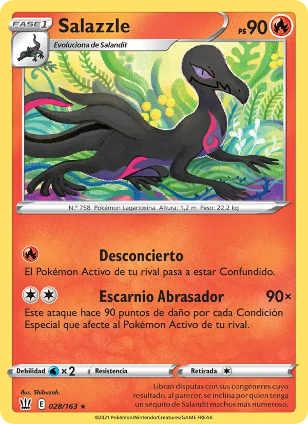Salazzle Estilos de Combate 28/163