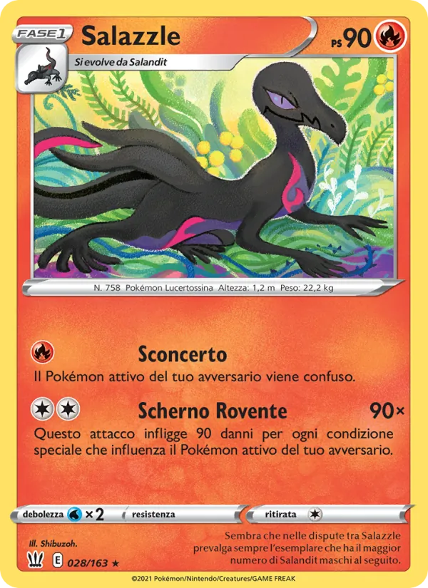 Salazzle Stili di Lotta 28/163
