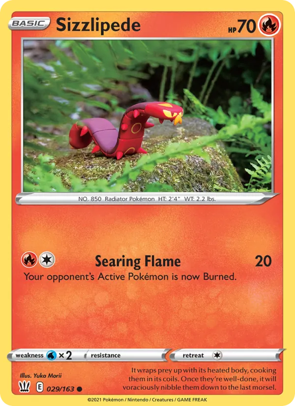 Sizzlipede Battle Styles 29/163